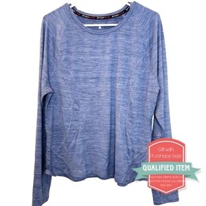 EUC Spyder Longsleeve Active Wear in Blue